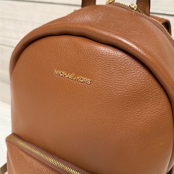 Michael Kors Full Size Leather Backpack - Picture 4 of 4